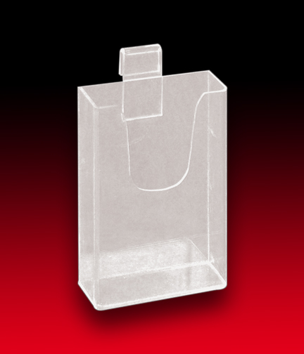 Acrylic Brochure Holder with "J" Hook